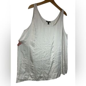 Eileen Fisher Silk Stretch Tank Ivory